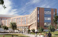 Rendering of the new College of Medicine.